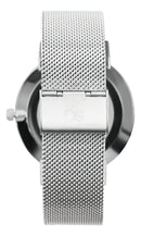 Relógio Prateado Feminino Saint Germain Harlem Silver 32mm Fundo Branco