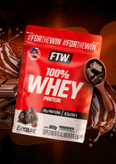 100% Whey Protein Refil 900g Sabor Chocolate - FTW