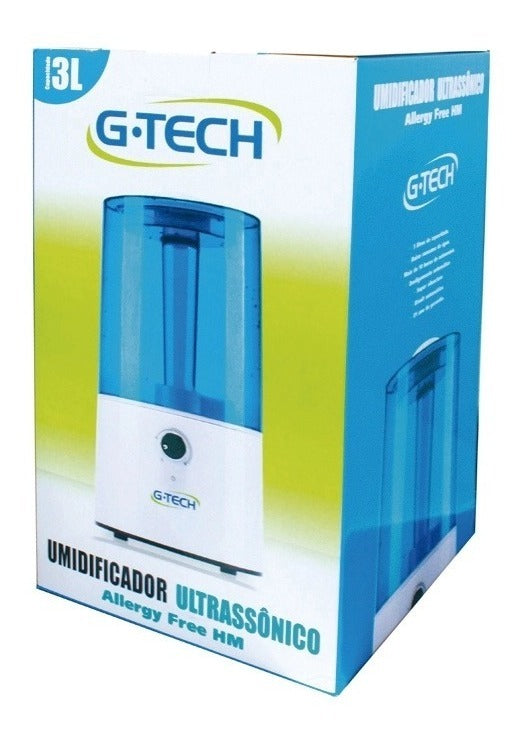 Umidificador de ar ultrassônico Allergy Free HM G-Tech