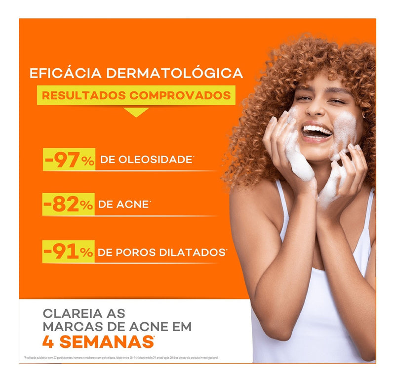 Gel De Limpeza Dermatológico Actine Com Vitamina C 140g Darrow