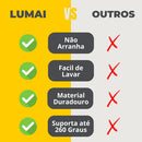 Kit 8 Utensilios De Cozinha De Silicone Cabo De Inox Grande