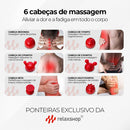 Massageador Manual Infravermelho Vibratório Percussão