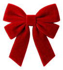 Kit C/4 Laço Árvore De Natal Decoração Enfeite Luxo Veludo