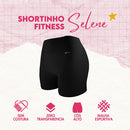 Short Academia Feminino Poliamida Selene Zero Transparência