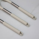 Kit 8 Utensilios De Cozinha De Silicone Cabo De Inox Grande