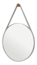 Espelho Adnet Redondo 60cm – Parede Escandinavo Caramelo | Ideal Banheiro, Quarto ou Sala | Perfeito para Penteadeira e Maquiagem